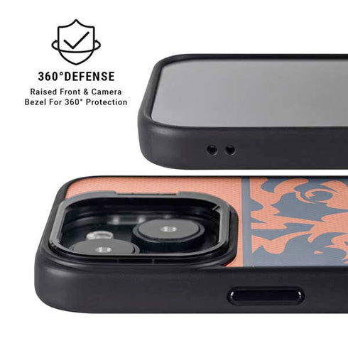 NFL Chicago Bears Zone Block iPhone 15 Plus Kickstand Case