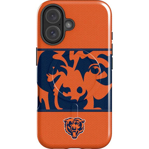 NFL Chicago Bears Zone Block iPhone 16 Magsafe Impact Case