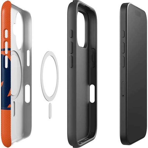 NFL Chicago Bears Zone Block iPhone 16 Magsafe Impact Case