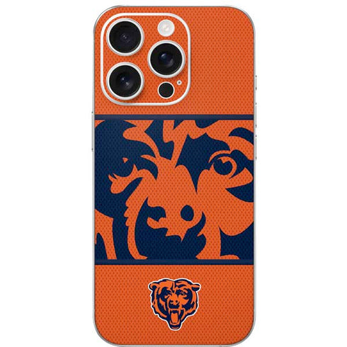 NFL Chicago Bears Zone Block iPhone 16 Pro Skin