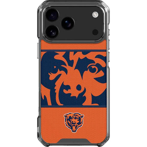 NFL Chicago Bears Zone Block iPhone 18 Pro Max Clear Case