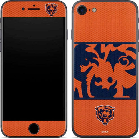 NFL Chicago Bears Zone Block iPhone 8 Skin