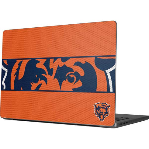 NFL Chicago Bears Zone Block Apple MacBook Pro 14-inch Skin