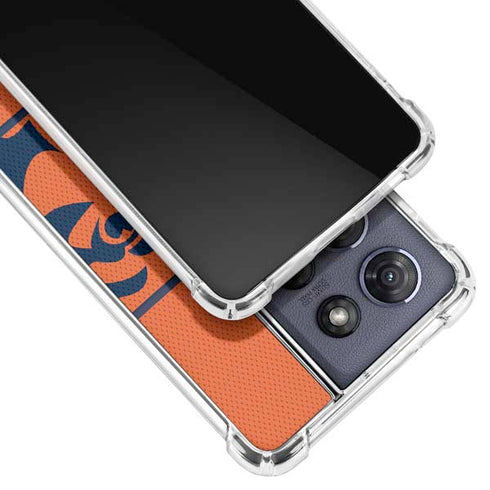 NFL Chicago Bears Zone Block Moto G Stylus 5G (2025) Clear Case