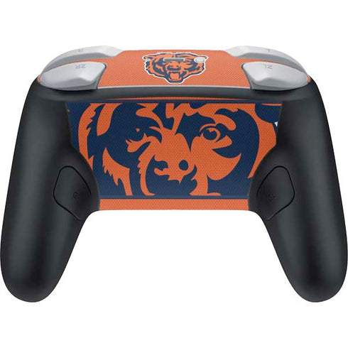 NFL Chicago Bears Zone Block Nintendo Switch 2 (2025) Pro Controller Skin