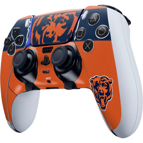 NFL Chicago Bears Zone Block PS5 DualSense Edge Pro Controller Skin