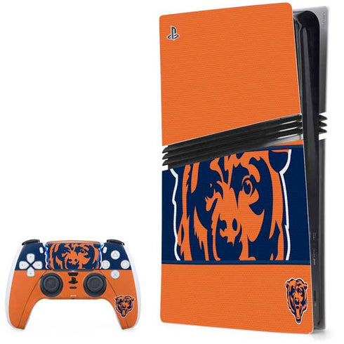 NFL Chicago Bears Zone Block PlayStation PS5 Skins