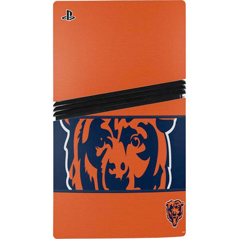 NFL Chicago Bears Zone Block PS5 Pro Console Skin