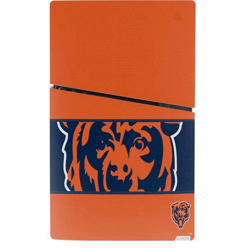 NFL Chicago Bears Zone Block PS5 Slim Digital Edition Console Skin