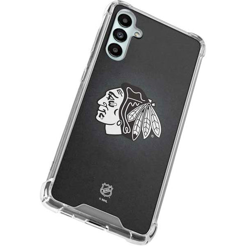 NHL Chicago Blackhawks Black Background Gabb Phone 4 Clear Case