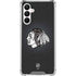 NHL Chicago Blackhawks Black Background Galaxy A16 5G Clear Case