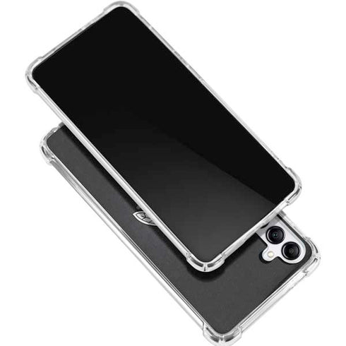 NHL Chicago Blackhawks Black Background Galaxy A16 5G Clear Case