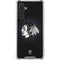 NHL Chicago Blackhawks Black Background Galaxy A17 Clear Case