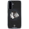 NHL Chicago Blackhawks Black Background Galaxy A36 5G Clear Case