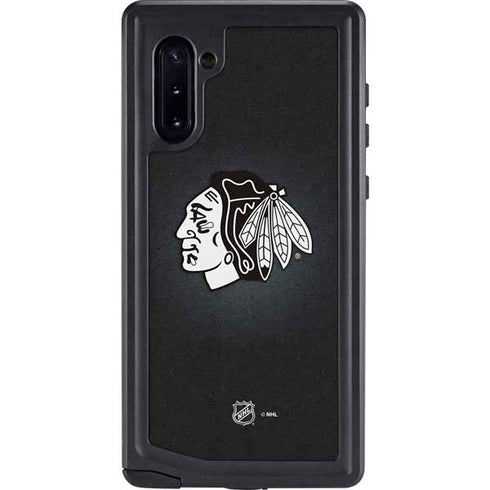 NHL Chicago Blackhawks Black Background Galaxy Cases