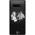 NHL Chicago Blackhawks Black Background Galaxy S10 Plus Skin