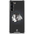 NHL Chicago Blackhawks Black Background Galaxy S24 FE Clear Case
