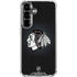 NHL Chicago Blackhawks Black Background Galaxy S26 Clear Case