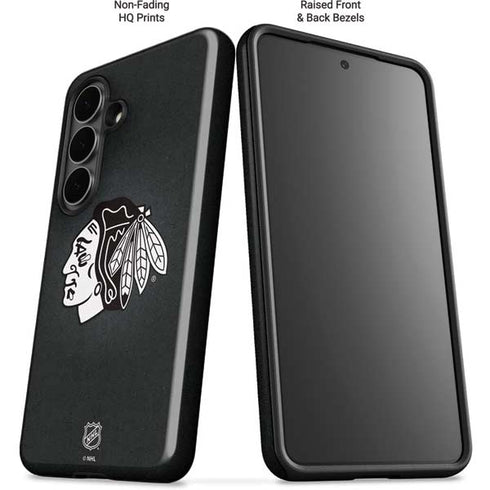 NHL Chicago Blackhawks Black Background Galaxy S26 Impact Case