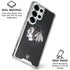 NHL Chicago Blackhawks Black Background Galaxy S26 Ultra Clear Case