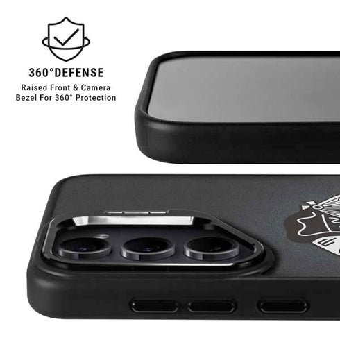 NHL Chicago Blackhawks Black Background Galaxy S26 Ultra Kickstand Case