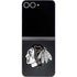 NHL Chicago Blackhawks Black Background Galaxy Z Flip6 Skin