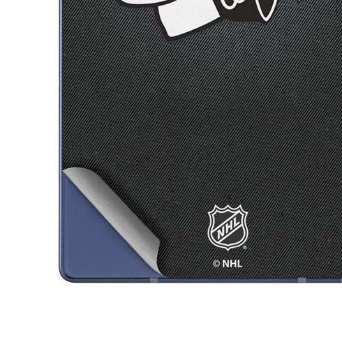 NHL Chicago Blackhawks Black Background Galaxy Z Fold6 Skin