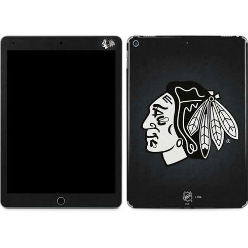 NHL Chicago Blackhawks Black Background iPad Skins