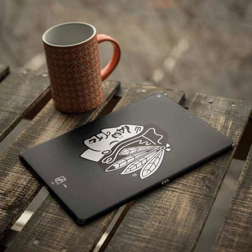 NHL Chicago Blackhawks Black Background iPad Skins