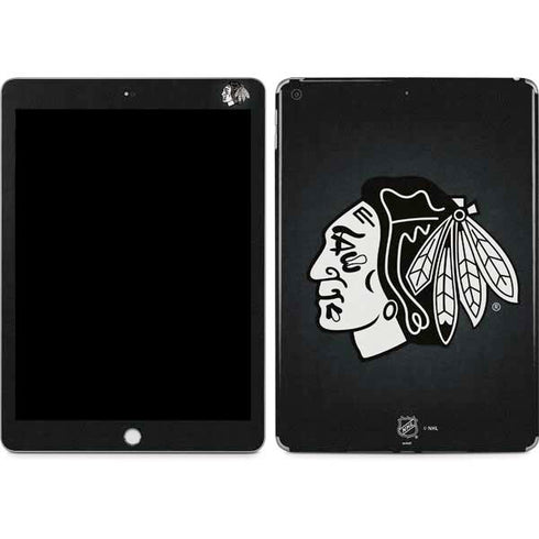 NHL Chicago Blackhawks Black Background Apple iPad Skin