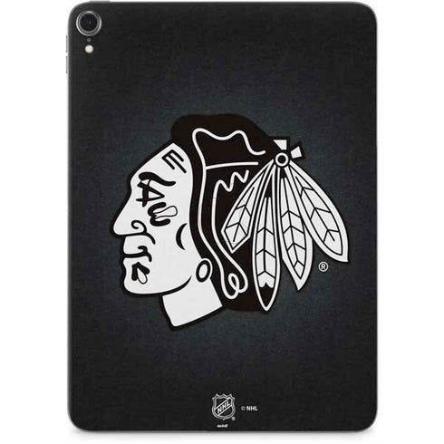 NHL Chicago Blackhawks Black Background Apple iPad Pro Skin