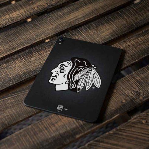 NHL Chicago Blackhawks Black Background Apple iPad Pro Skin