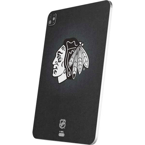NHL Chicago Blackhawks Black Background iPad Pro 13in M4 (2024) Skin