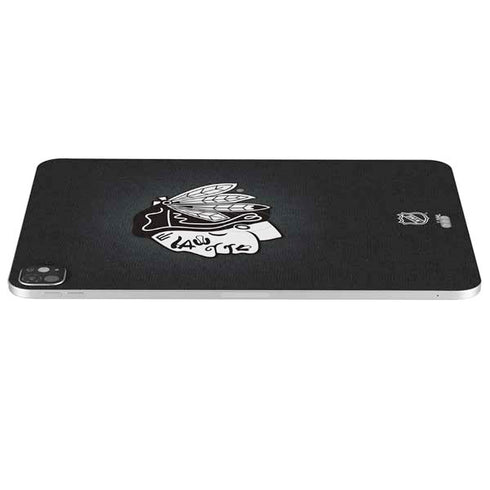 NHL Chicago Blackhawks Black Background iPad Pro 13in M4 (2024) Skin