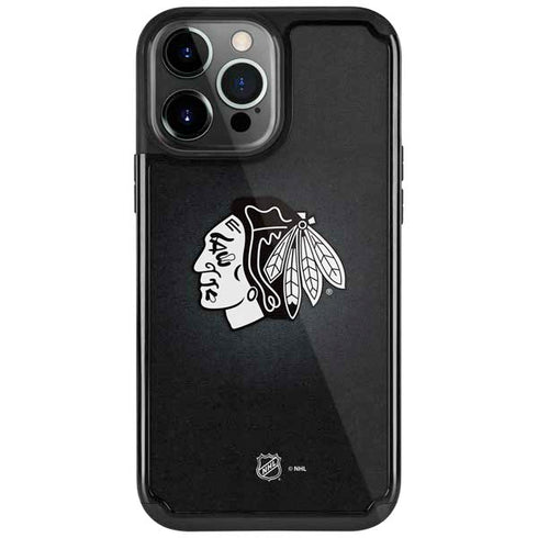 NHL Chicago Blackhawks Black Background iPhone Cases