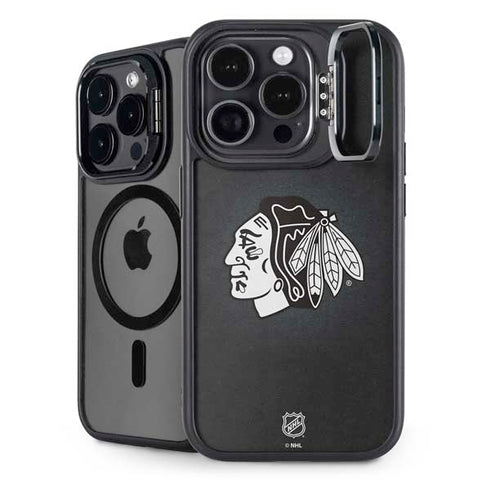 NHL Chicago Blackhawks Black Background iPhone Cases