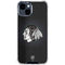 NHL Chicago Blackhawks Black Background iPhone 15 Clear Case