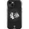 NHL Chicago Blackhawks Black Background iPhone 15 Impact Case