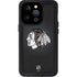 NHL Chicago Blackhawks Black Background iPhone 15 Pro Waterproof Case