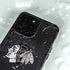 NHL Chicago Blackhawks Black Background iPhone 15 Pro Waterproof Case