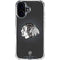 NHL Chicago Blackhawks Black Background iPhone 16 Clear Case