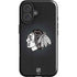 NHL Chicago Blackhawks Black Background iPhone 16 Impact Case