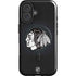 NHL Chicago Blackhawks Black Background iPhone 16 Magsafe Impact Case