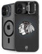 NHL Chicago Blackhawks Black Background iPhone 16 Plus Kickstand Case
