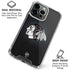 NHL Chicago Blackhawks Black Background iPhone 16 Pro Max Clear Case