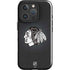 NHL Chicago Blackhawks Black Background iPhone 16 Pro Max Impact Case