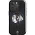 NHL Chicago Blackhawks Black Background iPhone 16 Pro Max Magsafe Impact Case