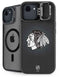 NHL Chicago Blackhawks Black Background iPhone 16e Kickstand Case