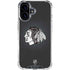 NHL Chicago Blackhawks Black Background iPhone 17 Clear Case