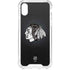 NHL Chicago Blackhawks Black Background iPhone XS Clear Case